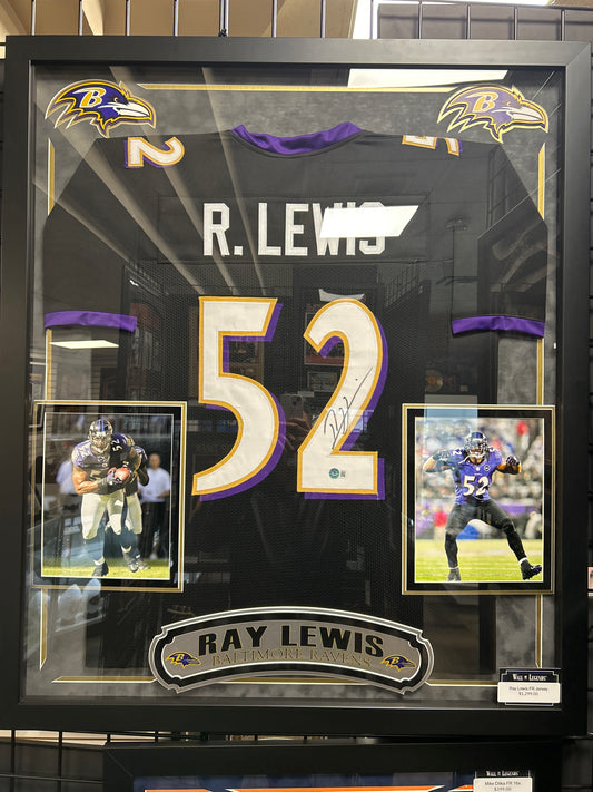 Ray Lewis  Signed Jersey FSJ