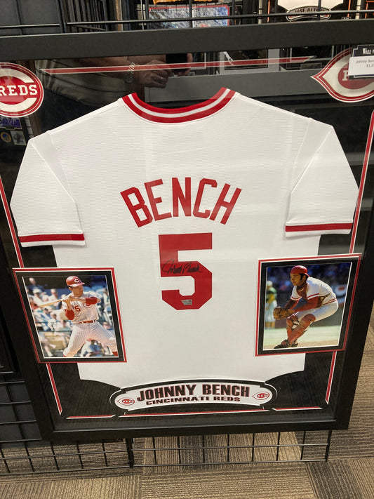 Johnny Bench  Signed Jersey FSJ