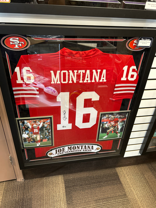 Joe Montana  Signed Jersey FSJ