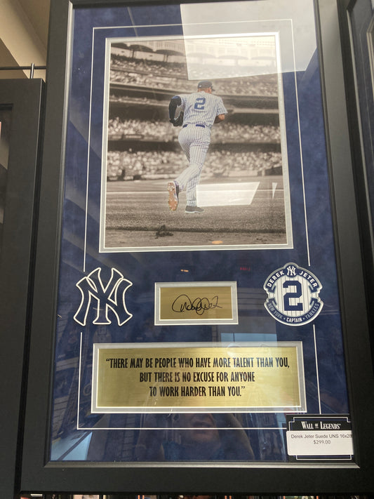 Derek Jeter Suede UNS 16x28