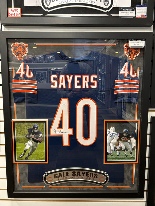 Gale Sayers  Signed Jersey FSJ