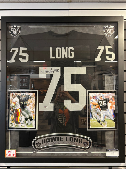 Howie Long  Signed Jersey FSJ