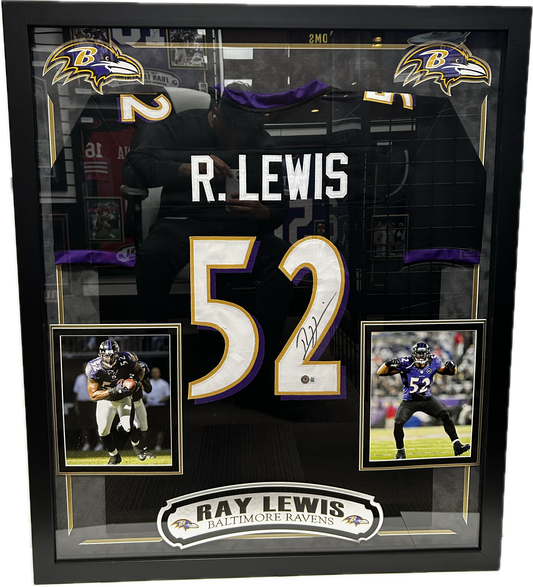 Ray Lewis  Signed Jersey FSJ