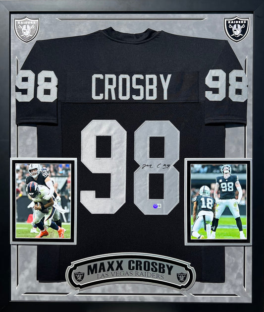 Maxx Crosby  Signed Jersey FSJ